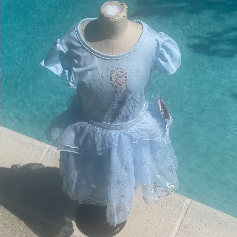 NWT | Elsa Disney Frozen Blue Dress | 2T